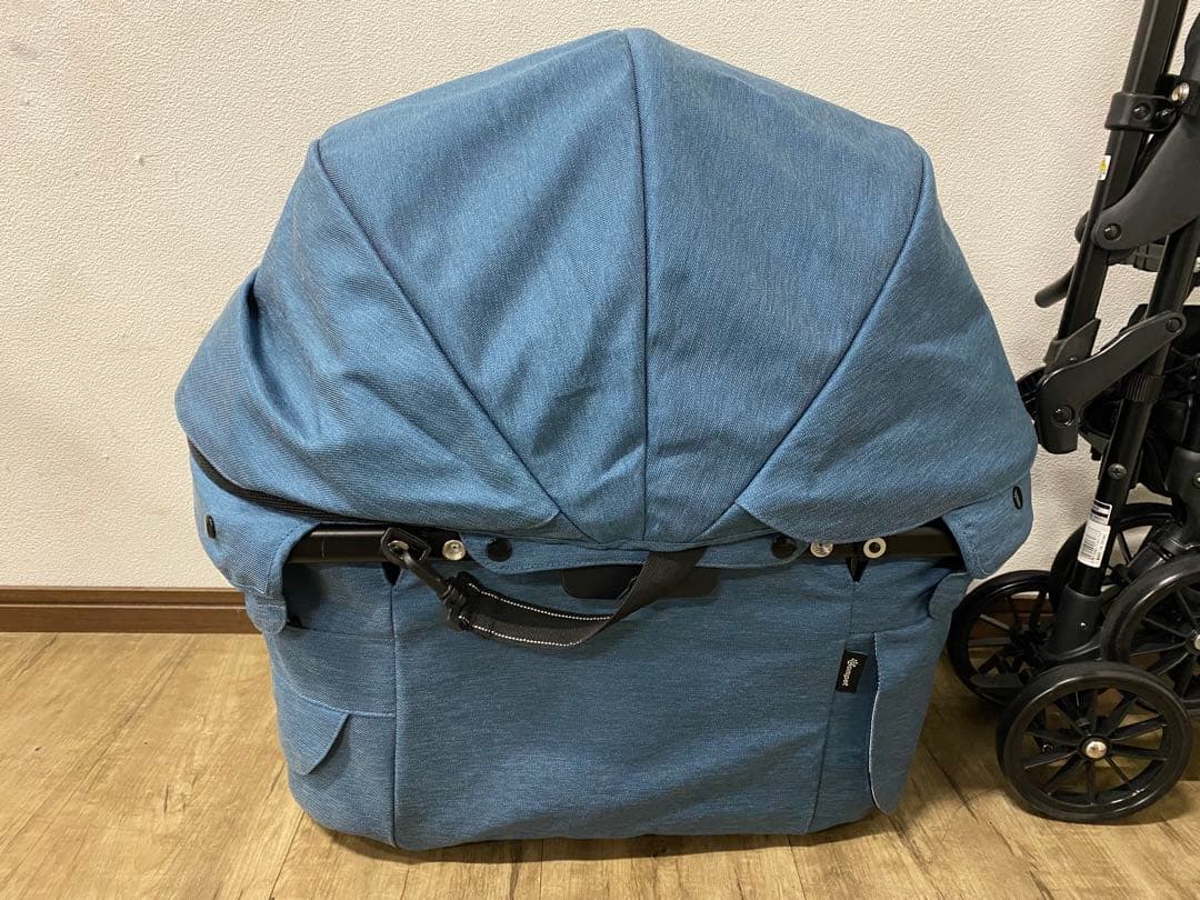 ID:8288 ペットカート　コムペット　ミリミリEGロングD デニムブルー