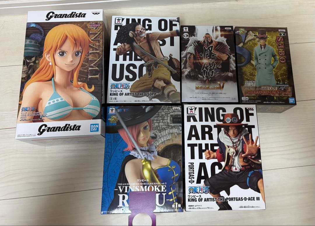 ワンピース フィギュアセット 6体