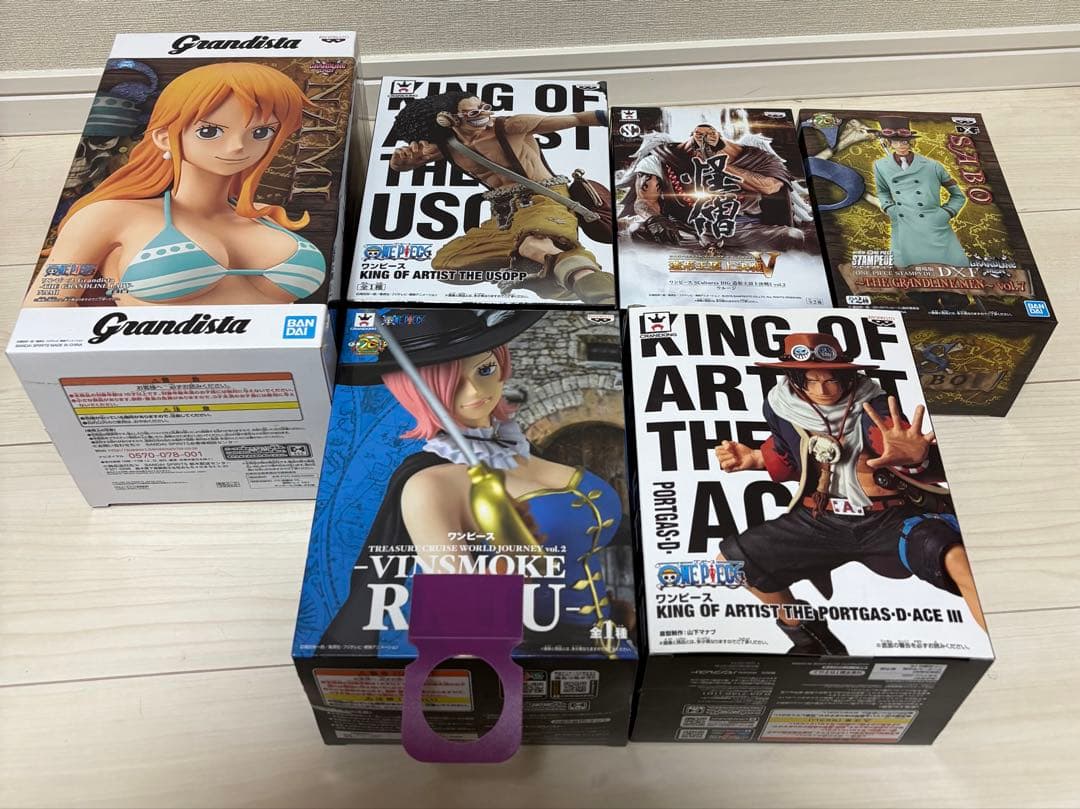 ワンピース フィギュアセット 6体