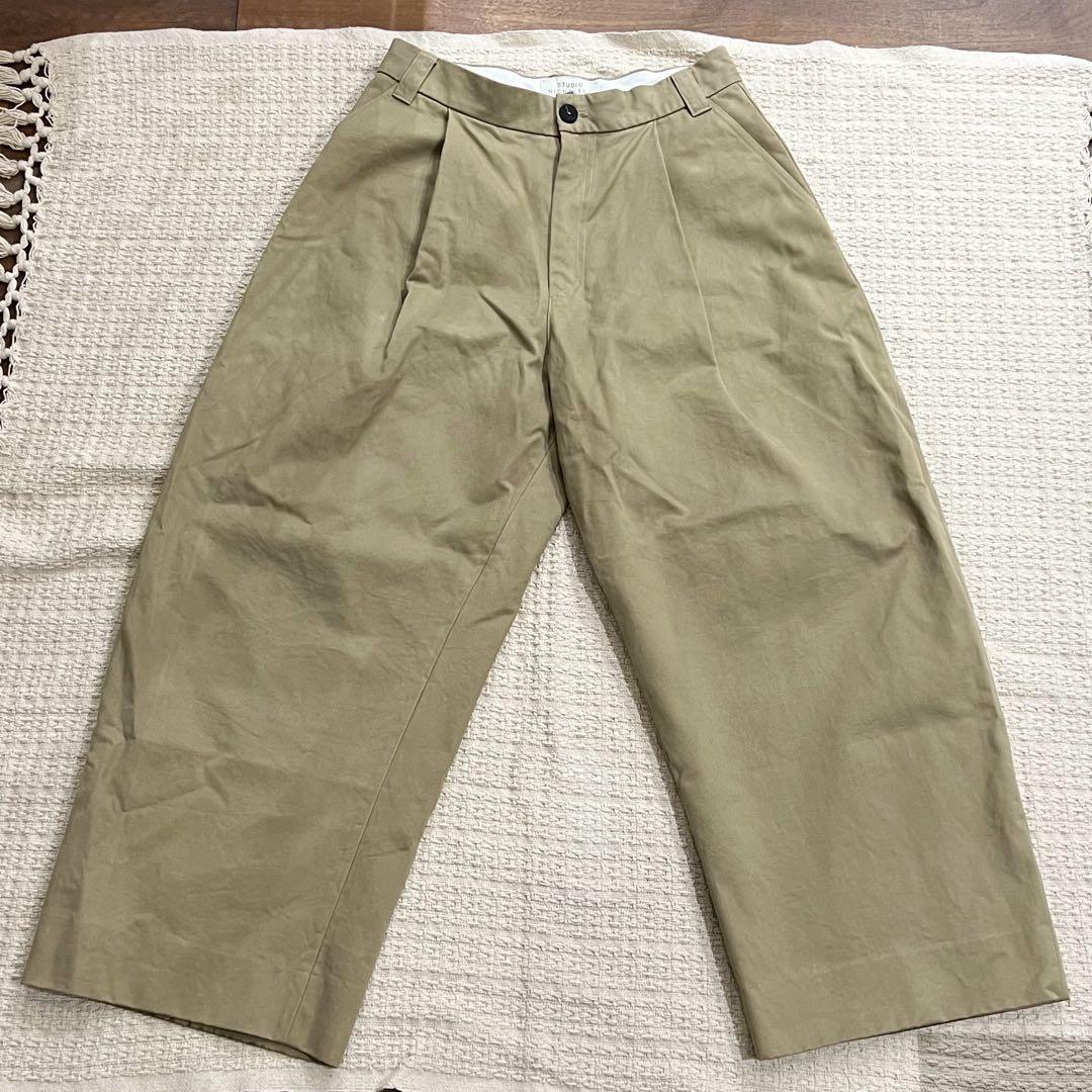 着用2度のみ！STUDIO NICHOLSON SORTE TAN ベージュS⭐︎