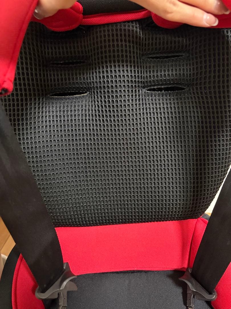 【美品】日本育児 トラベルベストEC+ チャイルドシート ジュニアシート 取説付