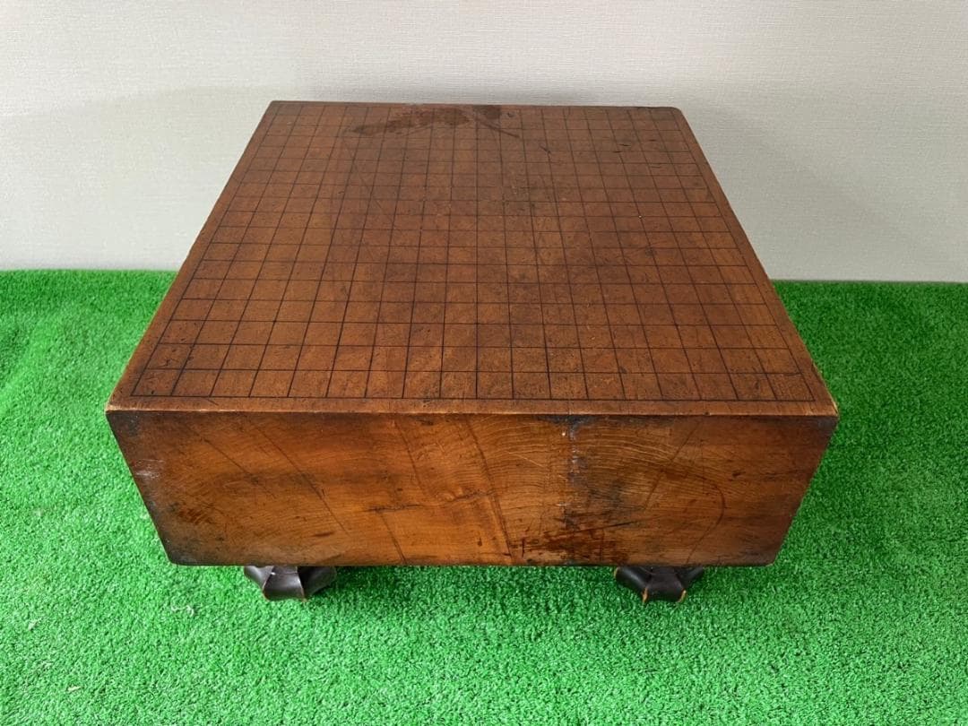 【ra04】 囲碁セット 本蛤 白 本那智 黒 34号 囲碁 囲碁盤 碁盤 碁石