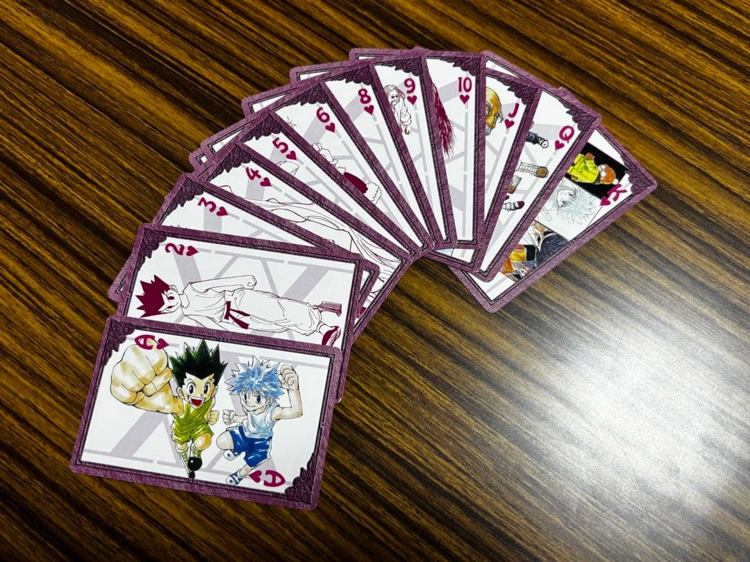 HUNTER×HUNTER ハンターハンター 原画トランプ ジャンプフェスタ