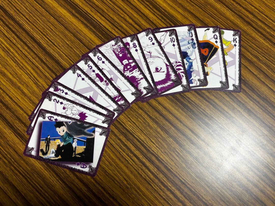 HUNTER×HUNTER ハンターハンター 原画トランプ ジャンプフェスタ