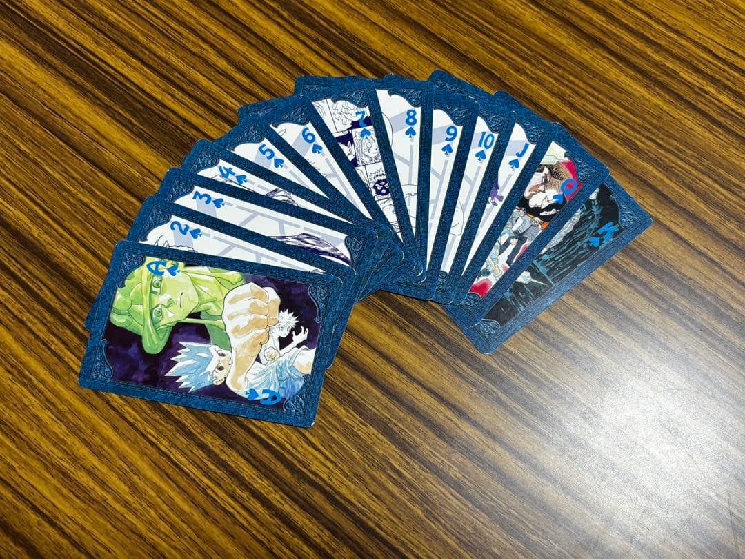 HUNTER×HUNTER ハンターハンター 原画トランプ ジャンプフェスタ