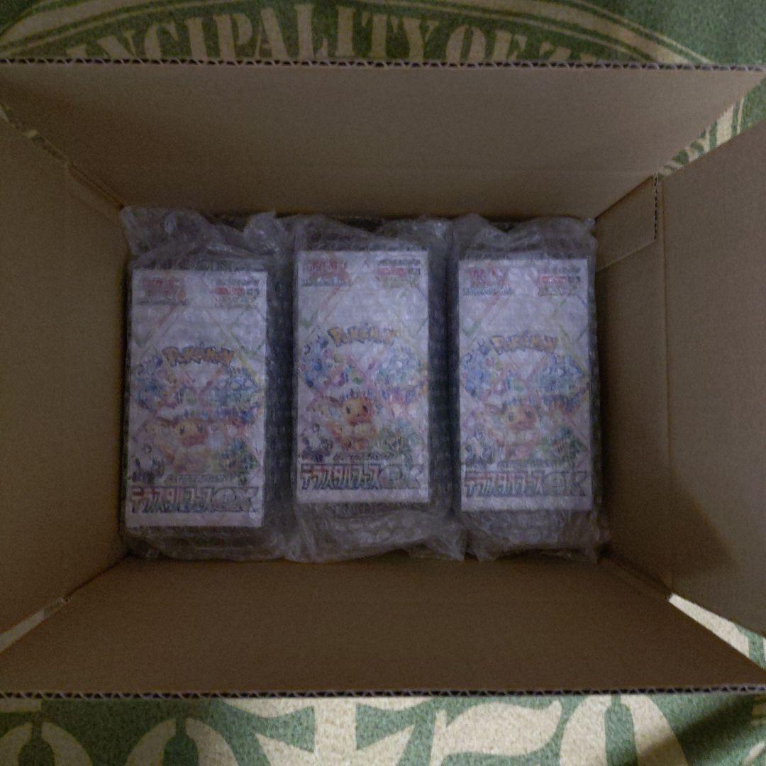 ポケカ テラスタルフェス シュリンク付き3BOX