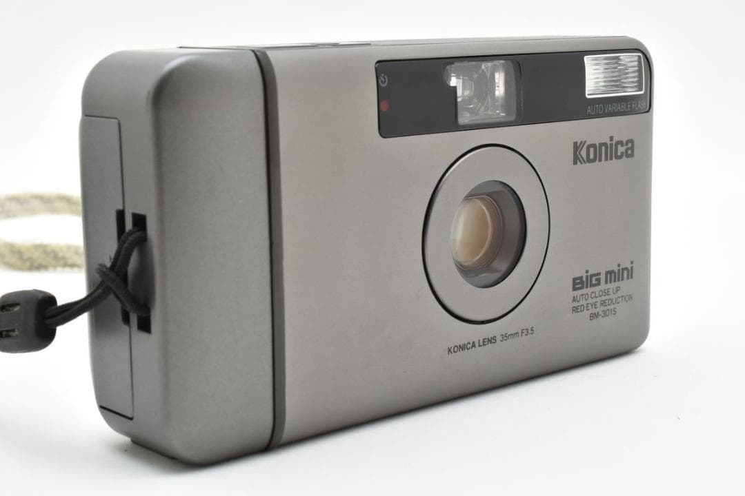 【ケース付き】 Konica コニカ BM-301S コンパクト フィルムカメラ