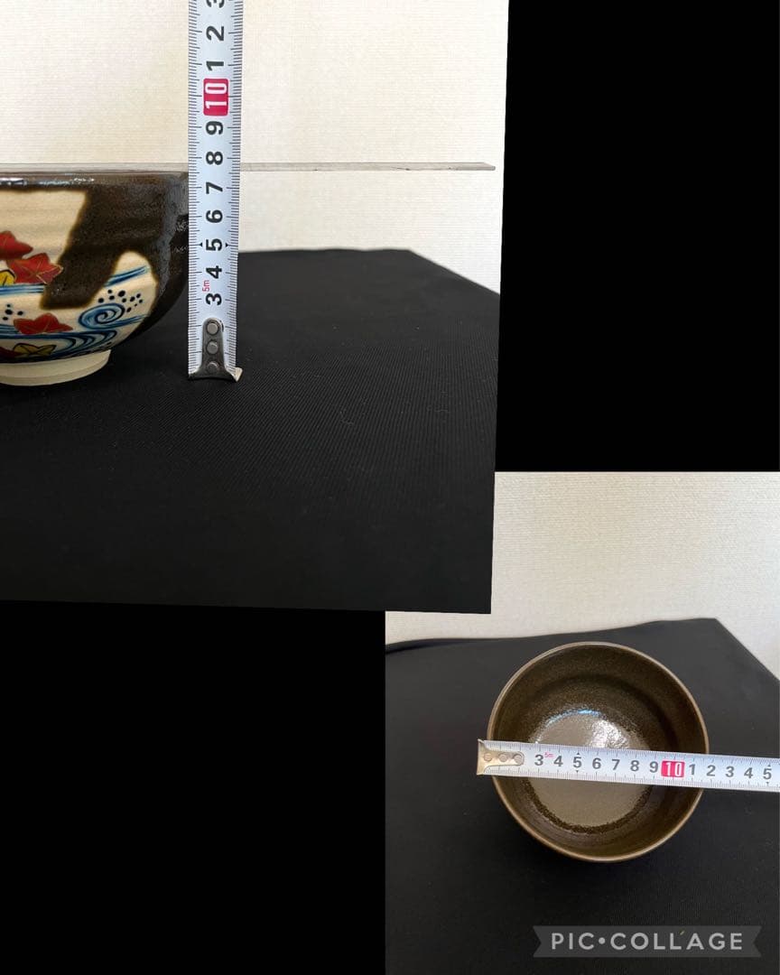 柳雨軒 三代 人間国宝 徳田八十吉（正彦銘） 色絵 抹茶わん　管理T131