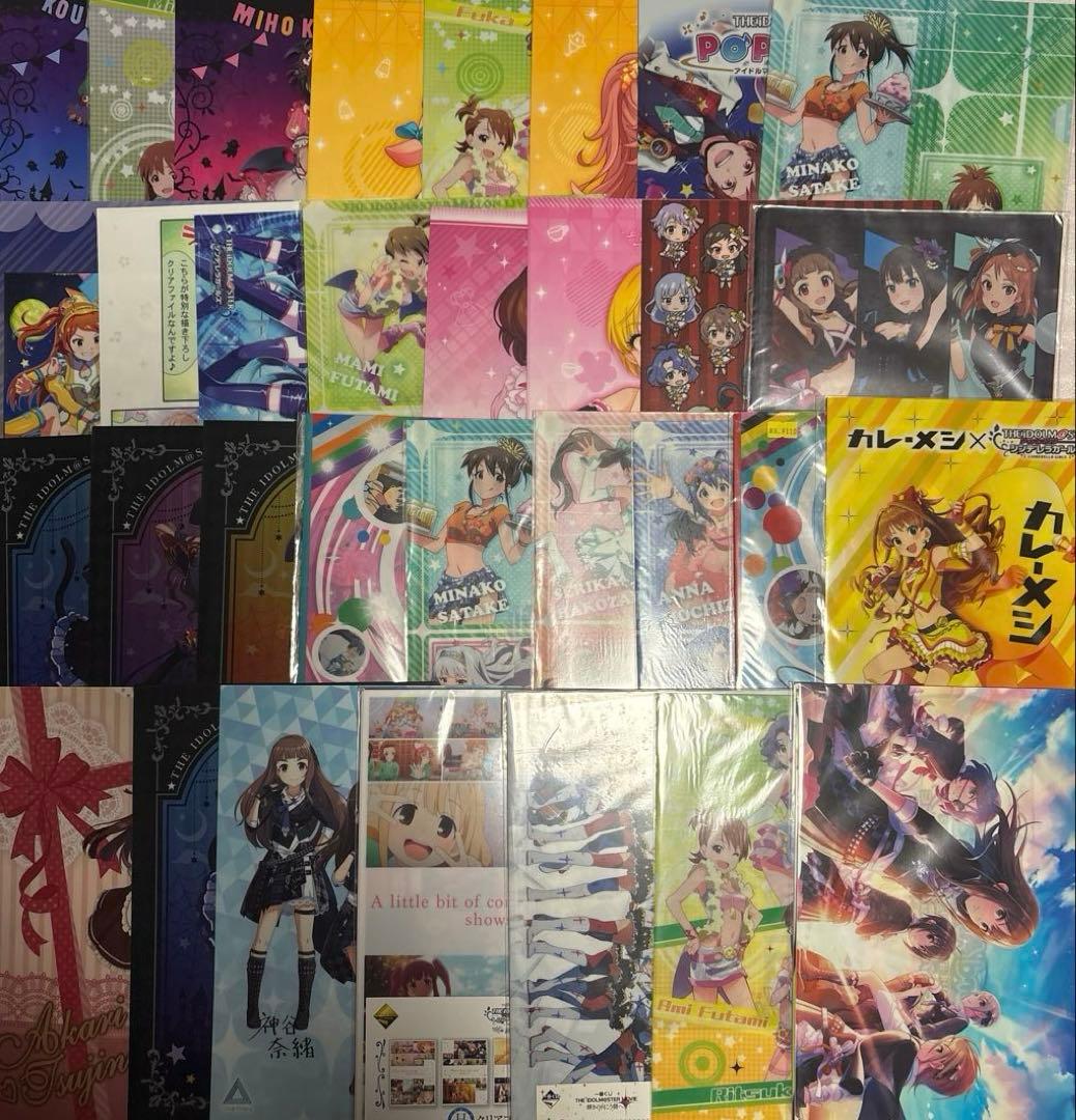 シンデレラガールズ クリアファイル 大量まとめ売り