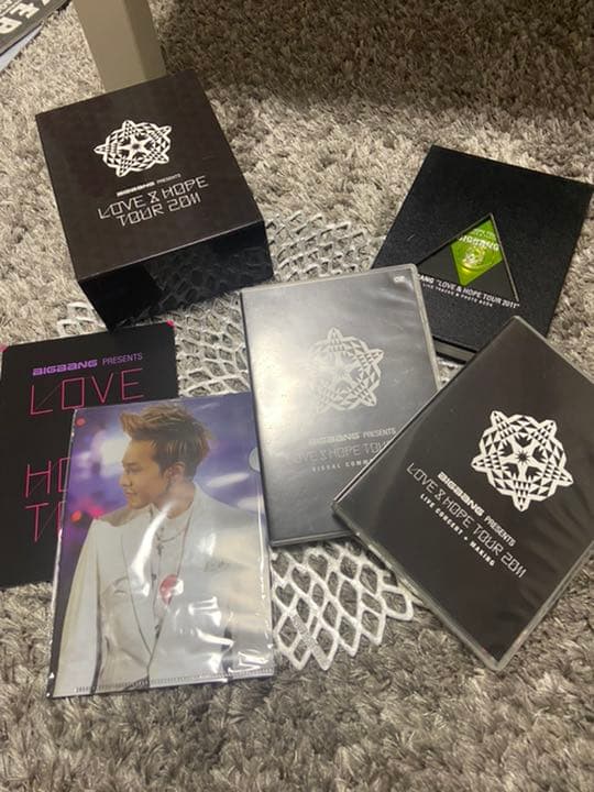 BIGBANG CD/DVD/クリアファイル/bigbang会報誌　セット