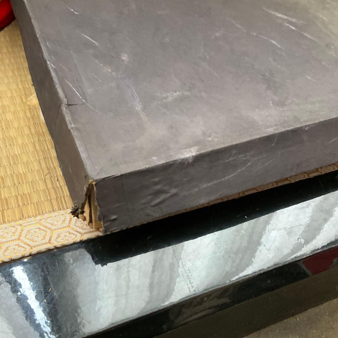 根来塗　大きな丸盆　木製　島安汎工芸製作所　長期保管品