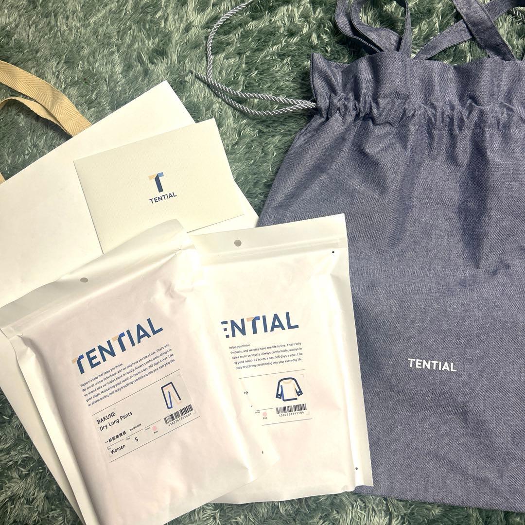 TENTIAL BAKUNE ルームウェアセット S ピンク