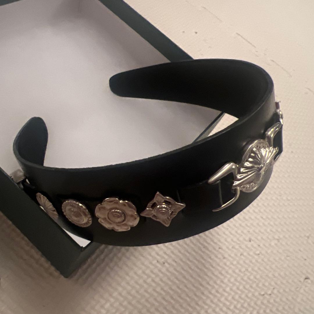 Toga ブラック ヘアバンド