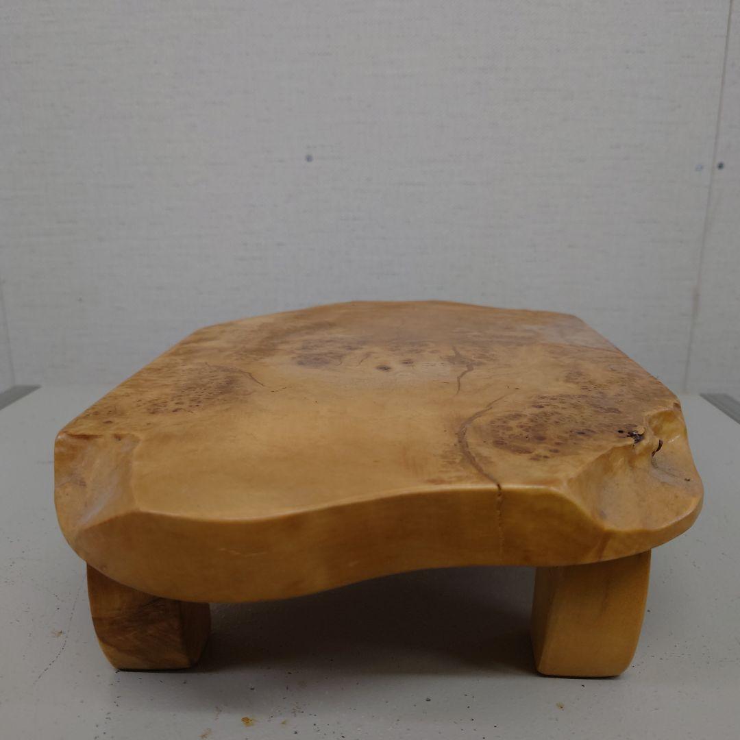 木製バール模様皿 約30cm