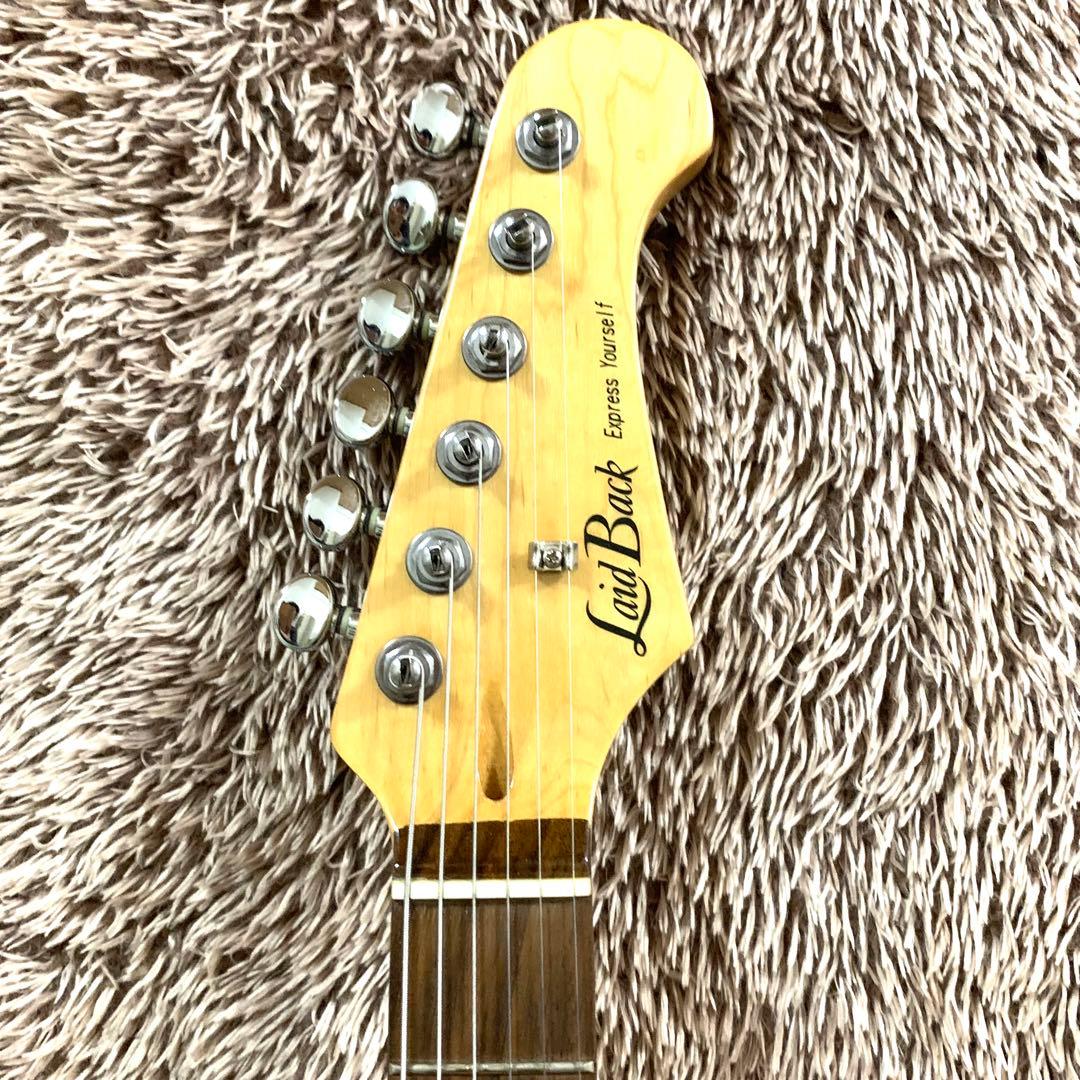 【極美品:小学生向けギター】Laid Backエレキギター(ミニ)