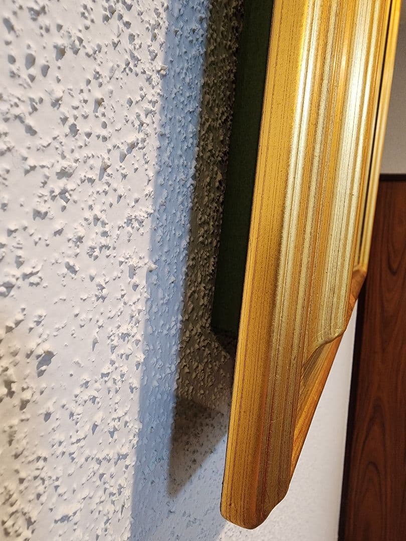 油絵■金色額縁つき　絵画