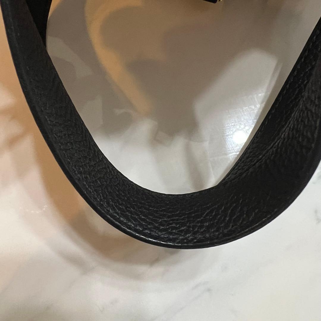 HERMES エルメス　ピコタン　ロック　MM ブラック　C刻印　ゴールド金具