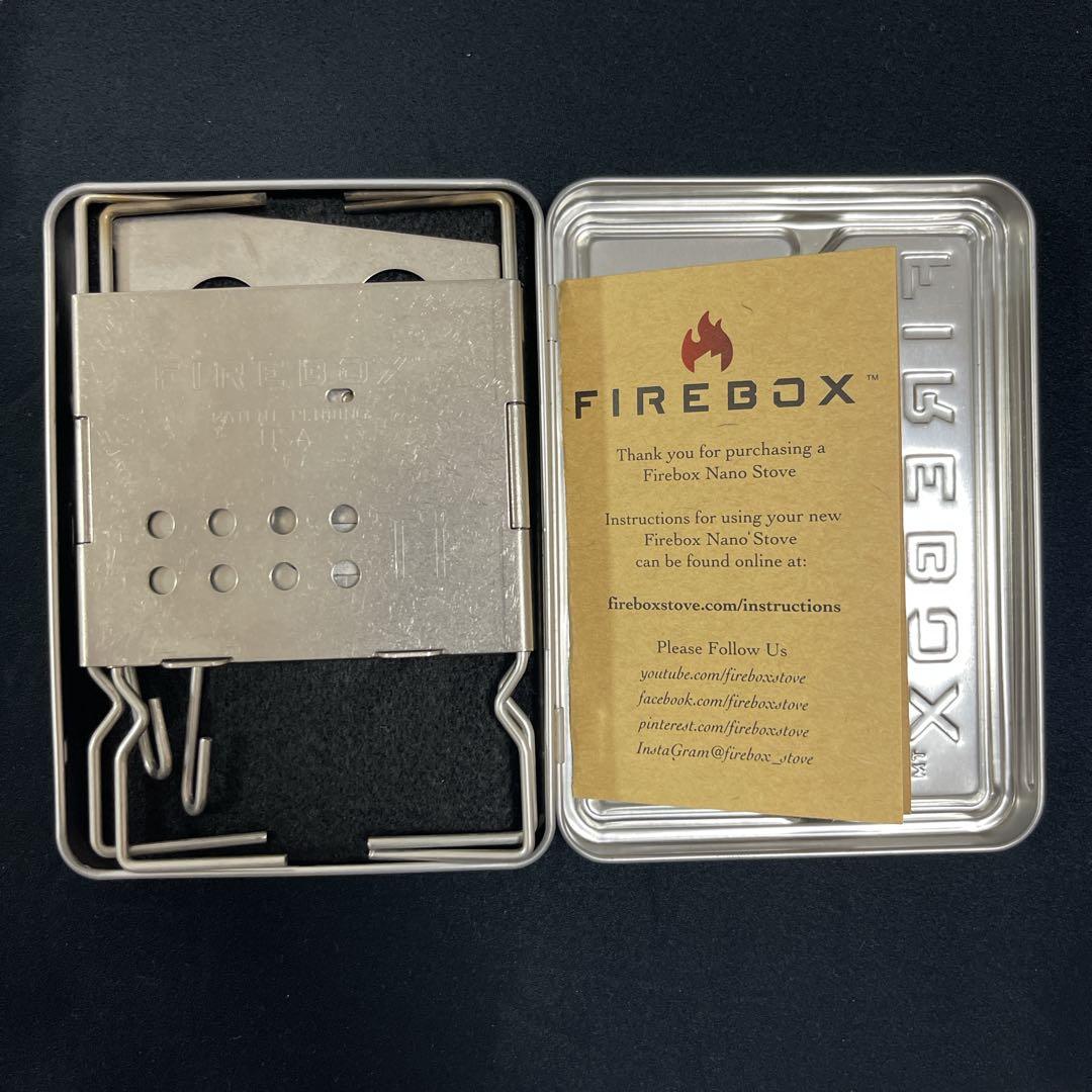 美品　ファイアーボックスナノ　チタン　Titanium Box Set