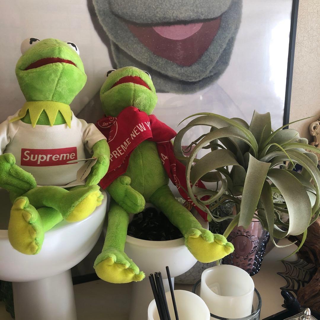 Supreme♡Kermit コラボ カーミットぬいぐるみ キャラクターレア