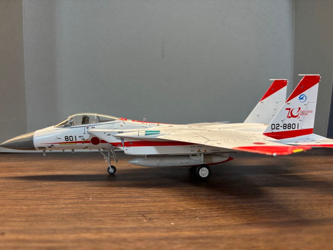 7/18まで値下げ　ファインモールド1/72 F-15J 空自創設70周年記念