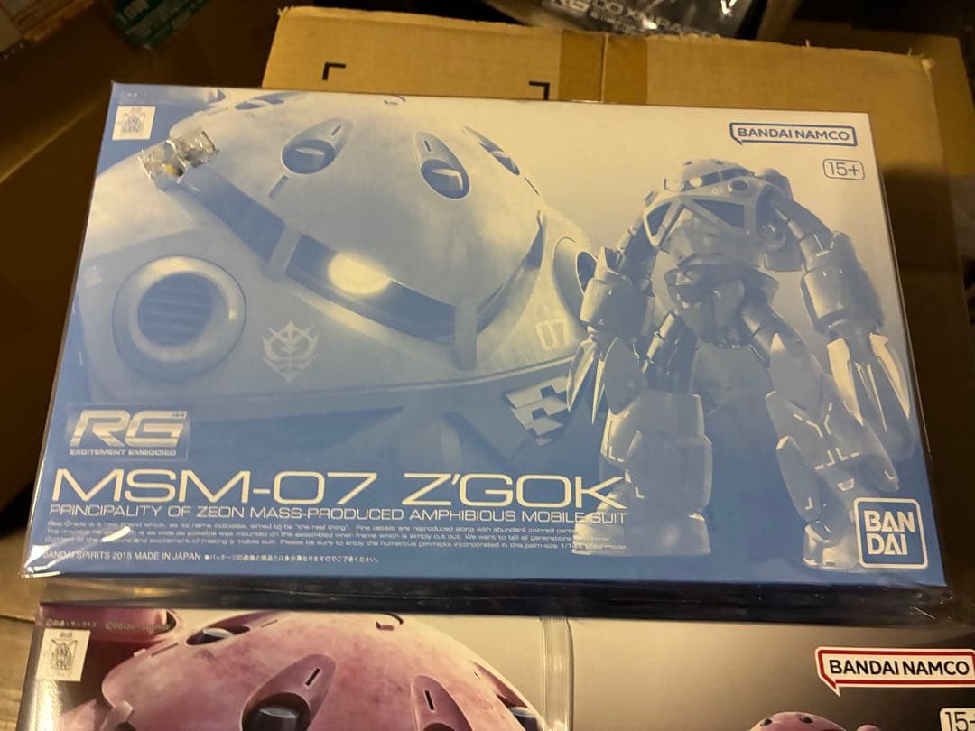 RG 1/144 シャア専用ズゴック ＆ 量産型ズゴック　HGジム