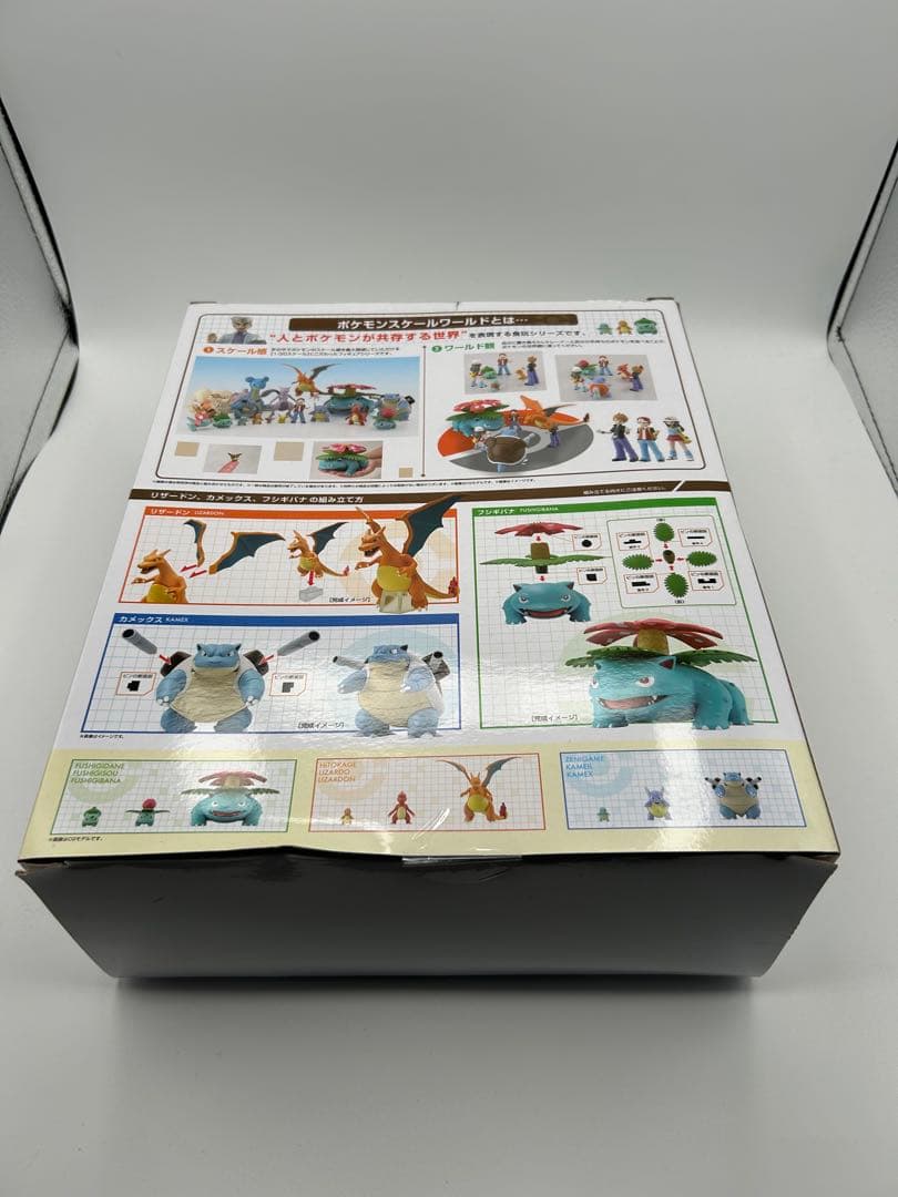 値下げ不可　ポケモン スケールワールド　カントー御三家のみ　オーキド博士欠品