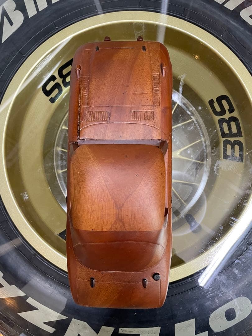 木彫り　トヨタスポーツ800