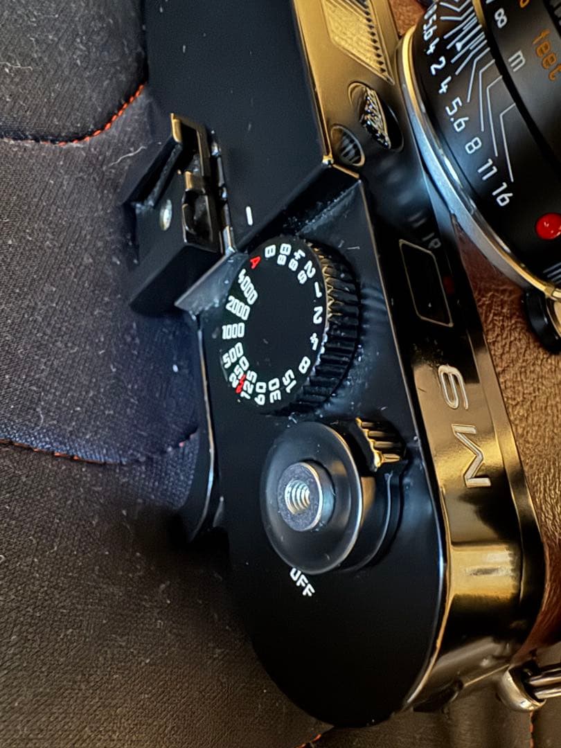 Leica M9ブラックペイント/カスタマイズレザーCCD交換対策済・保証書付