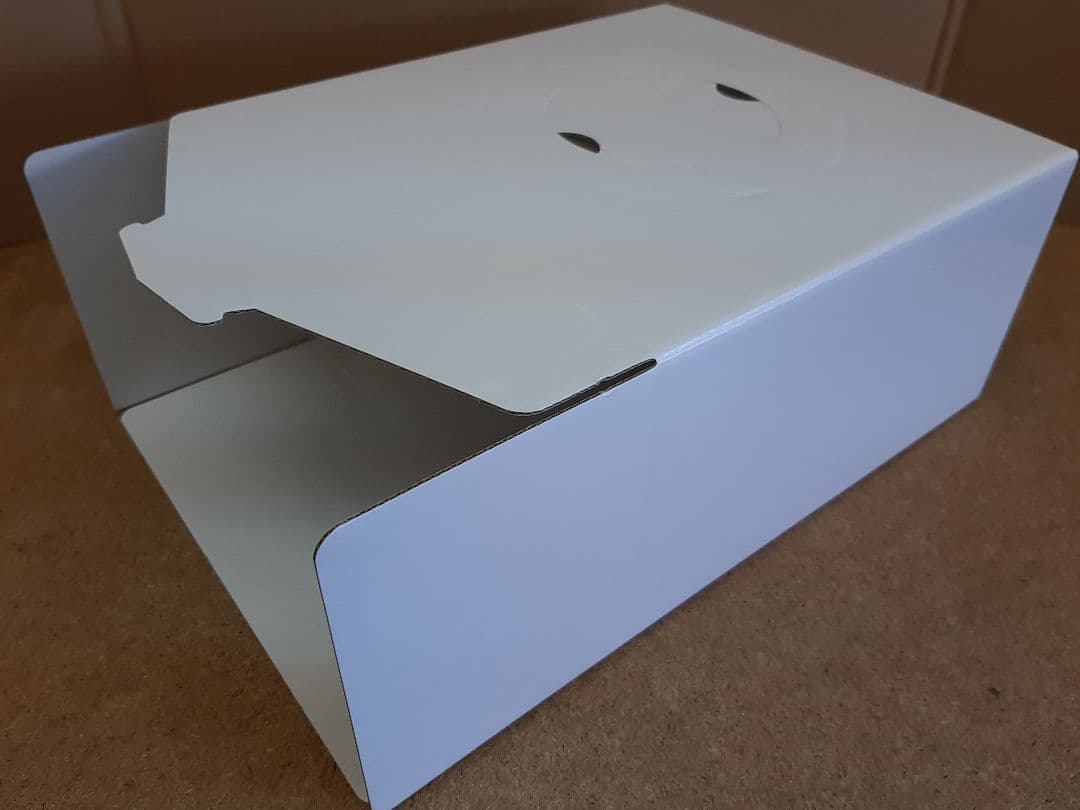 ケース箱　キャリーデコ8号　ホワイト　クリスマスケース箱