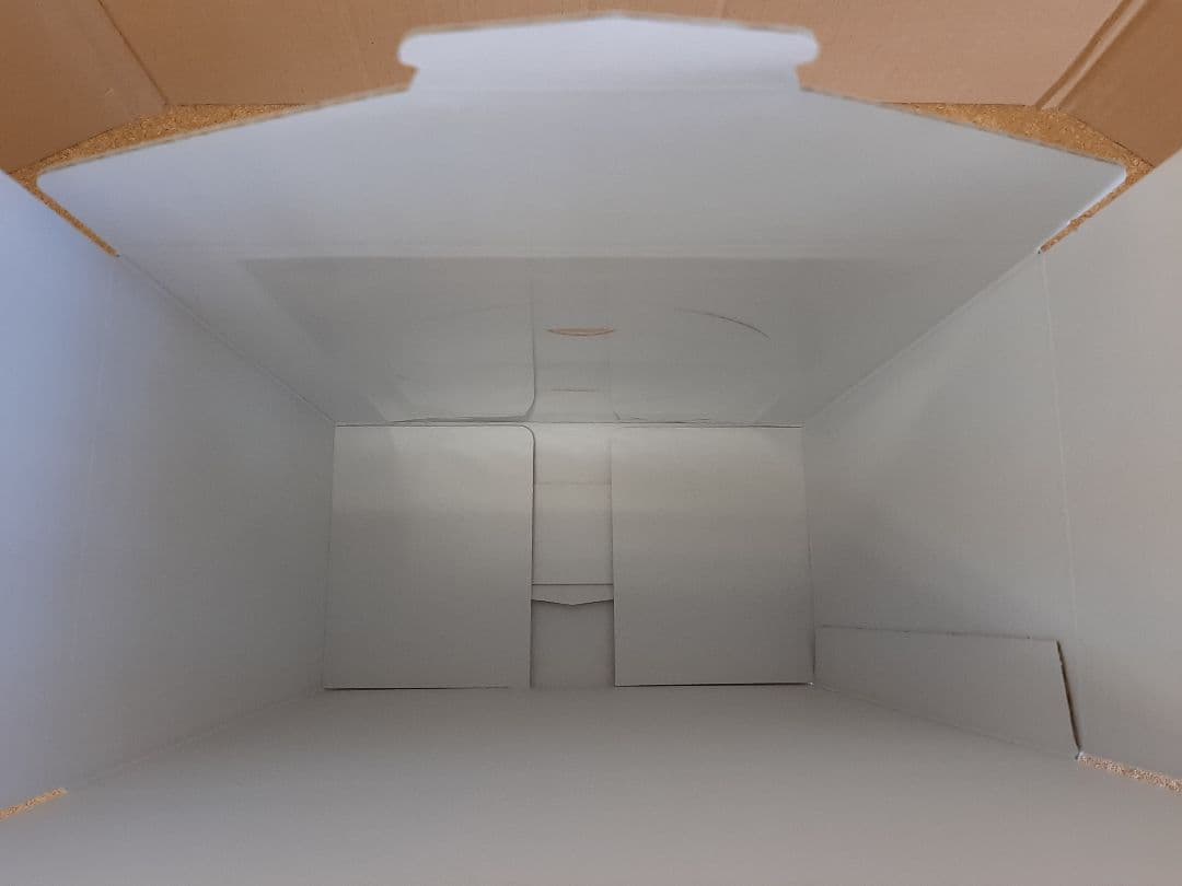 ケース箱　キャリーデコ8号　ホワイト　クリスマスケース箱