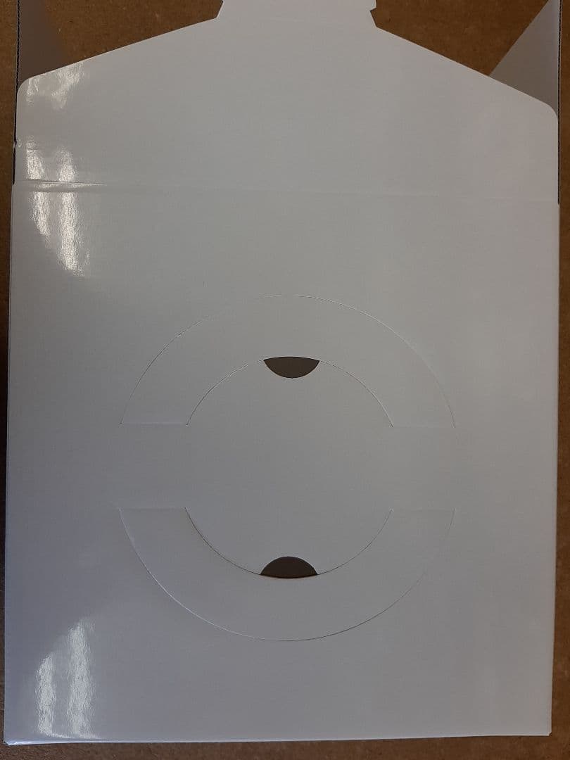 ケース箱　キャリーデコ8号　ホワイト　クリスマスケース箱