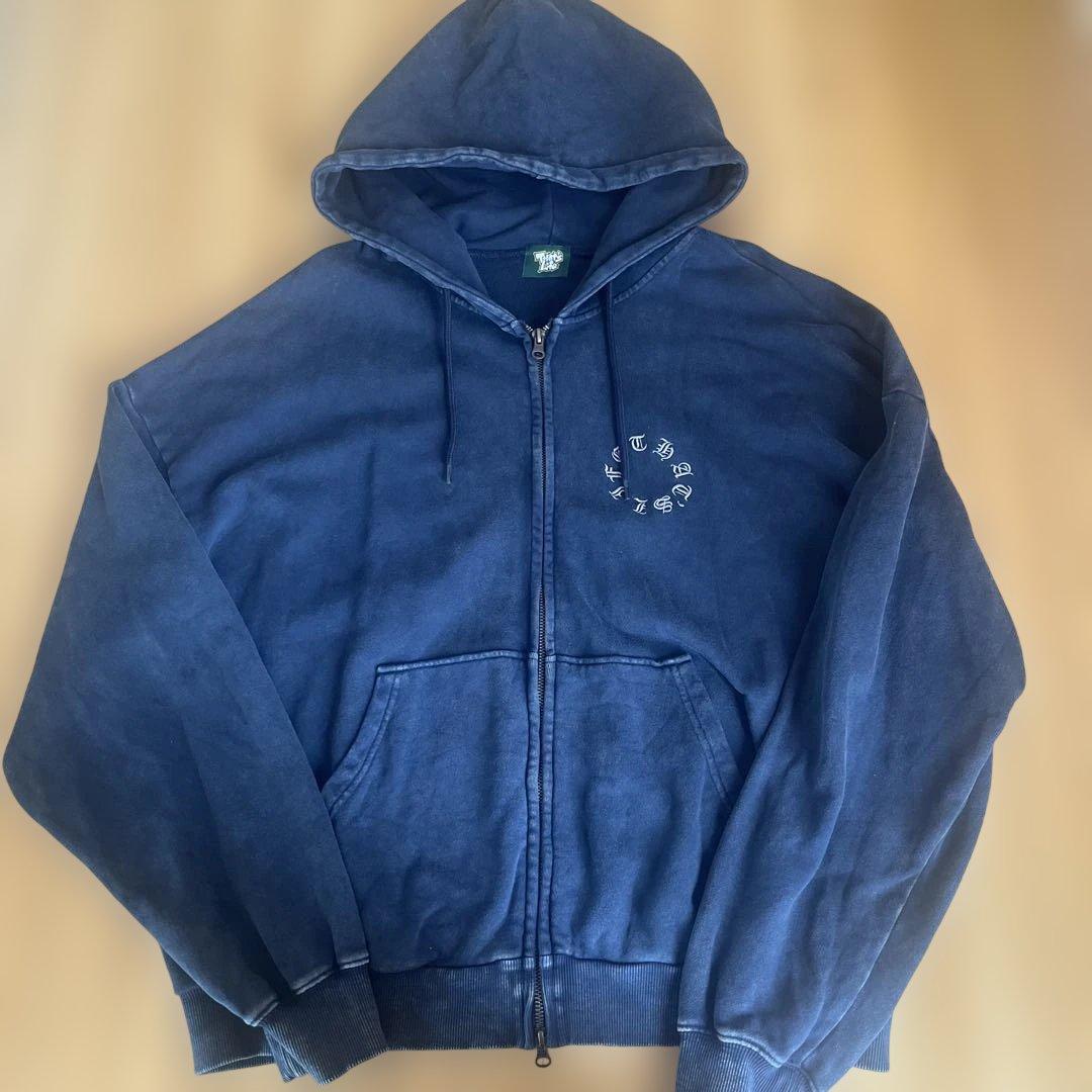 That’s life ジップパーカー ネイビー