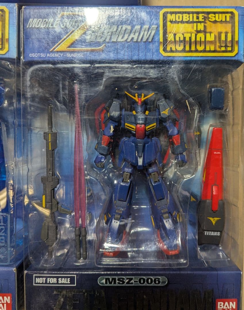 ガンダム　フィギュア　モビルスーツインアクション　Zガンダム　MIA