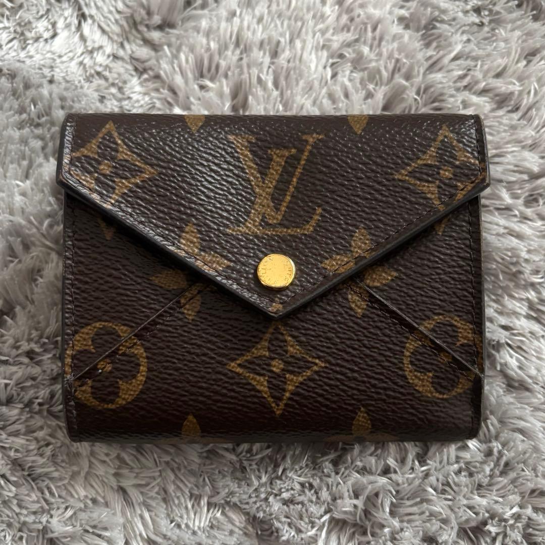り*可様 箱袋付き Louis Vuitton 三つ折り財布 ポルトフォイユセレ