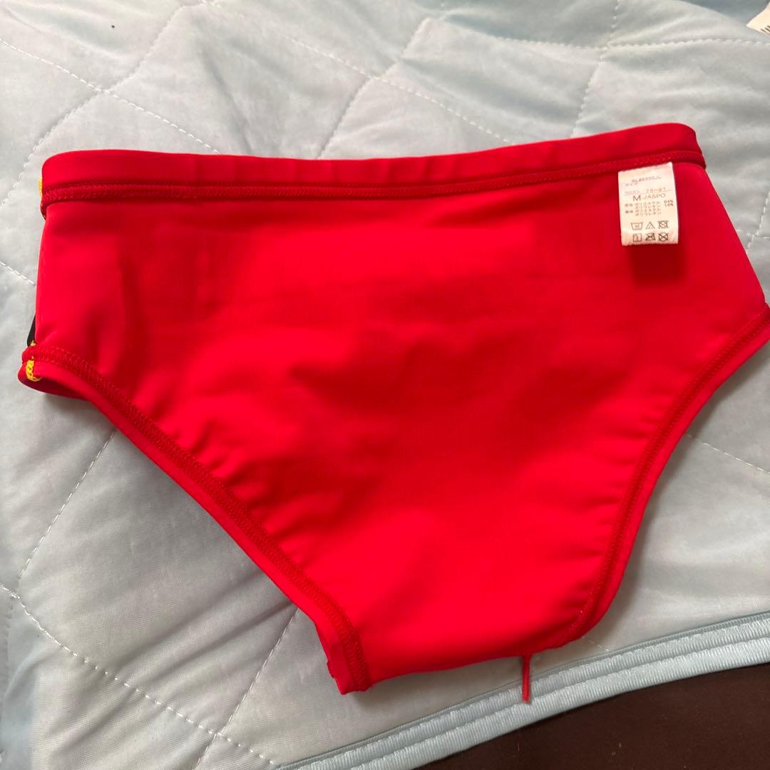 u*6様 speedo 競泳水着 赤 Lifesaving JapanサイズM