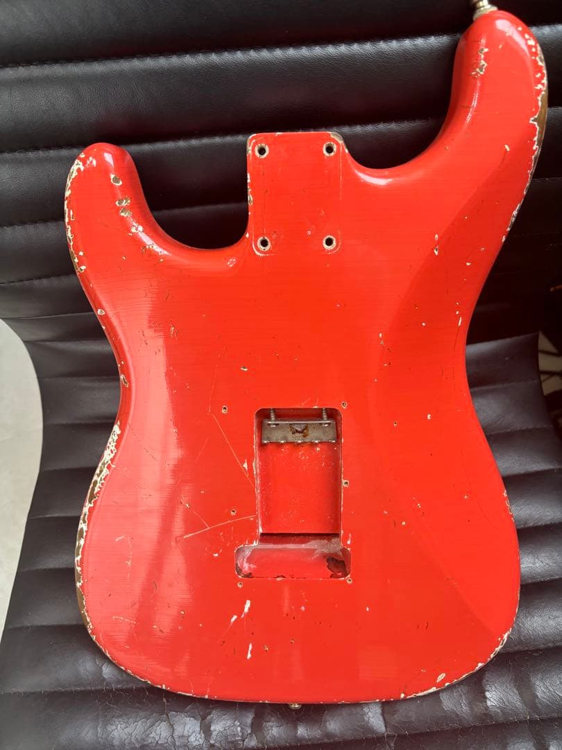 MJT ストラトキャスター　ボディ　fiesta red