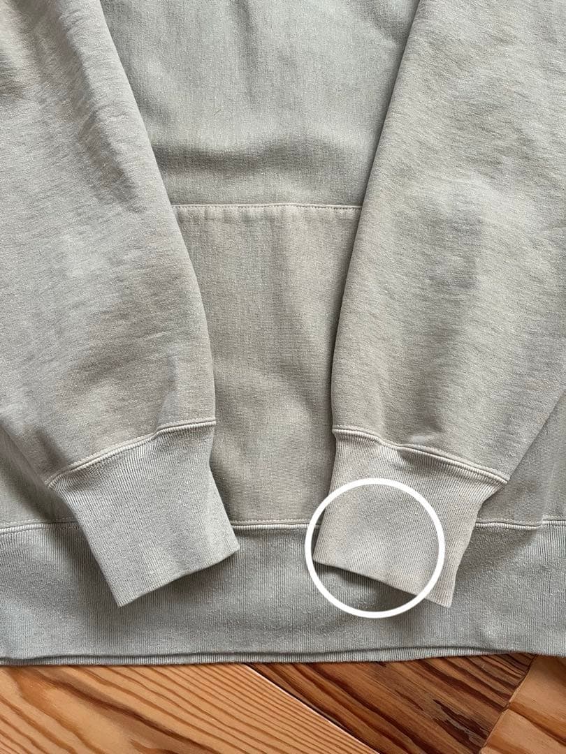 トップス AURALEE SUPER MILLED SWEAT P O PARKA