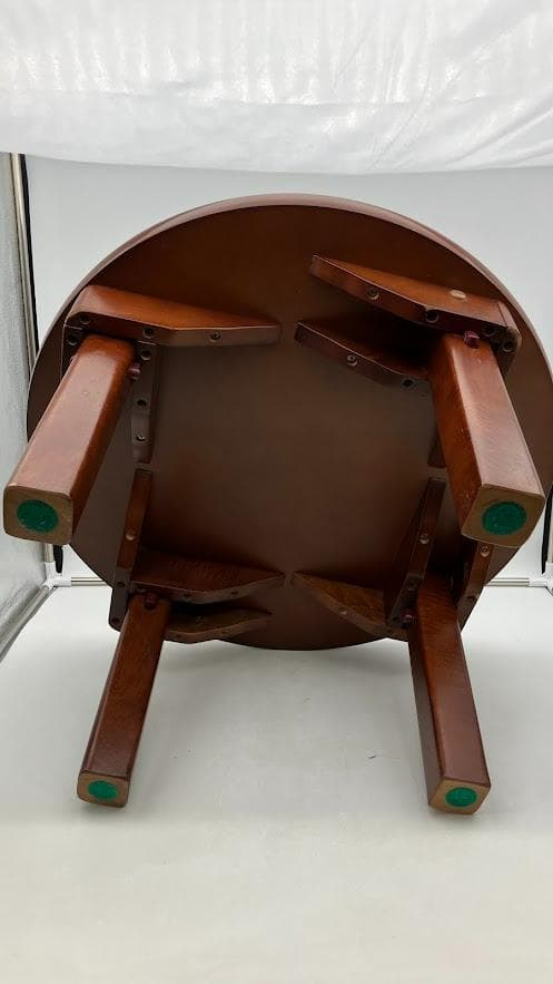昭和レトロ　ちゃぶ台　木製 折りたたみ式テーブル