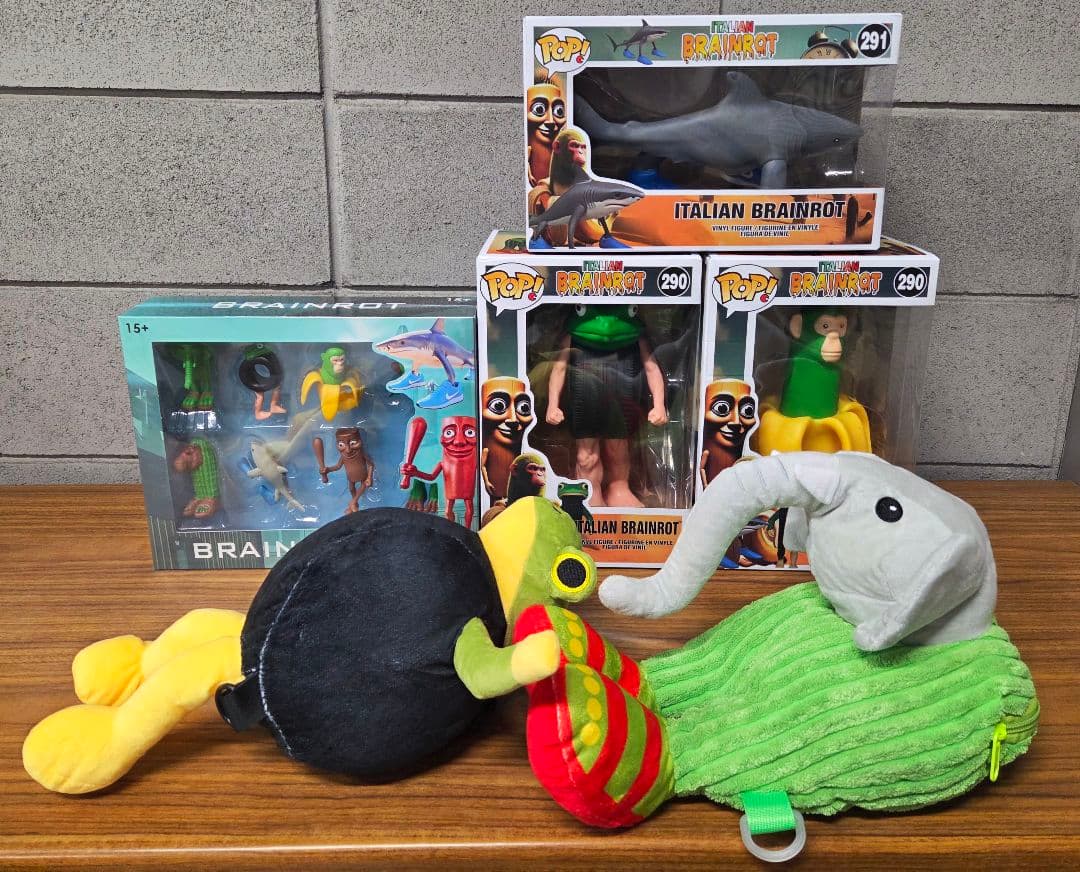 POP! ITALIAN BRAINROT フィギュア　リュック