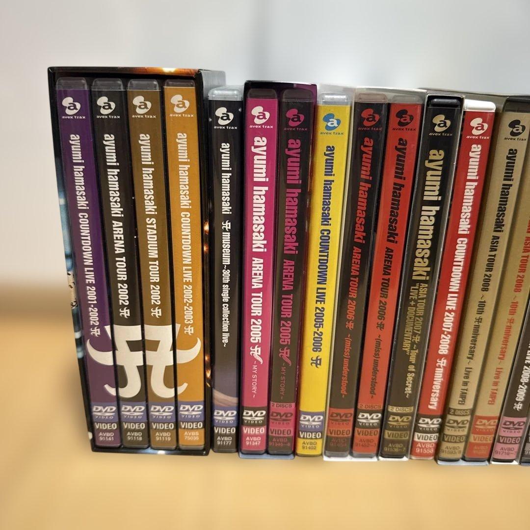 【まとめ売り】浜崎あゆみ DVD コレクション 全22セット