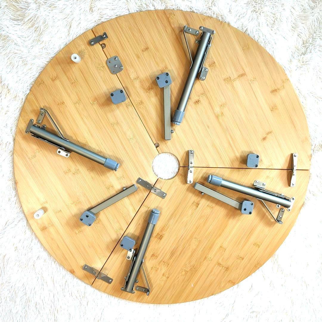 美品✨KingCamp　キングキャンプ ワンポールテント丸テーブル KC2017