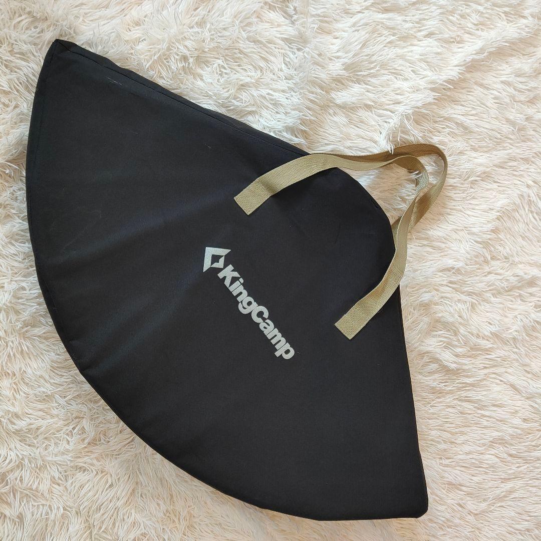 美品✨KingCamp　キングキャンプ ワンポールテント丸テーブル KC2017
