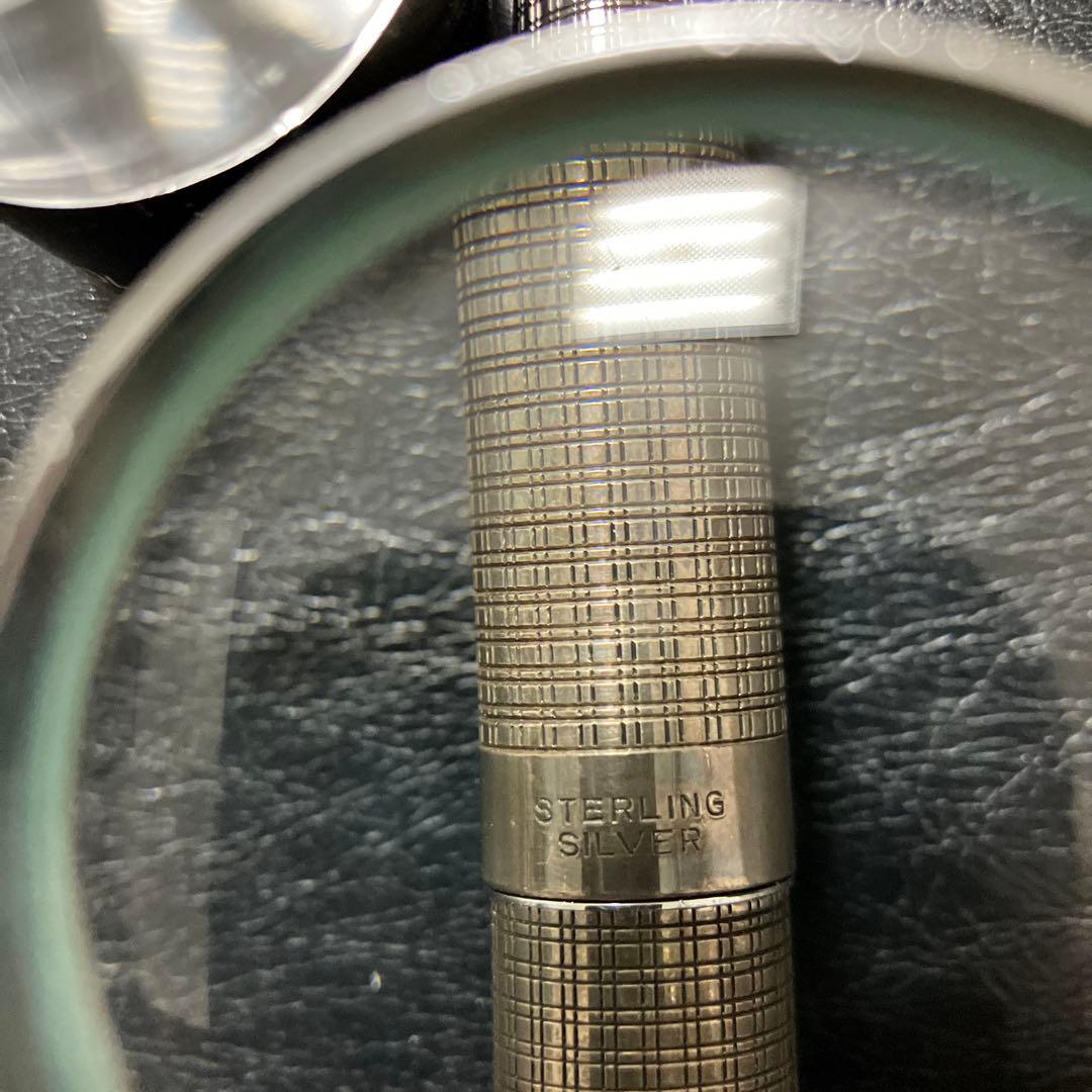 プラチナスターリングシルバー　14KWG 本体銀925美品