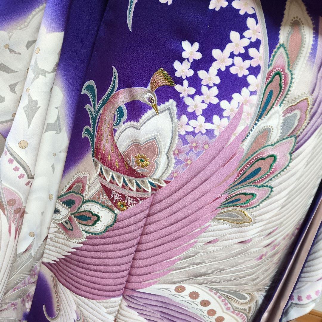 身丈168センチ華麗なまでのお振り袖　正絹　う