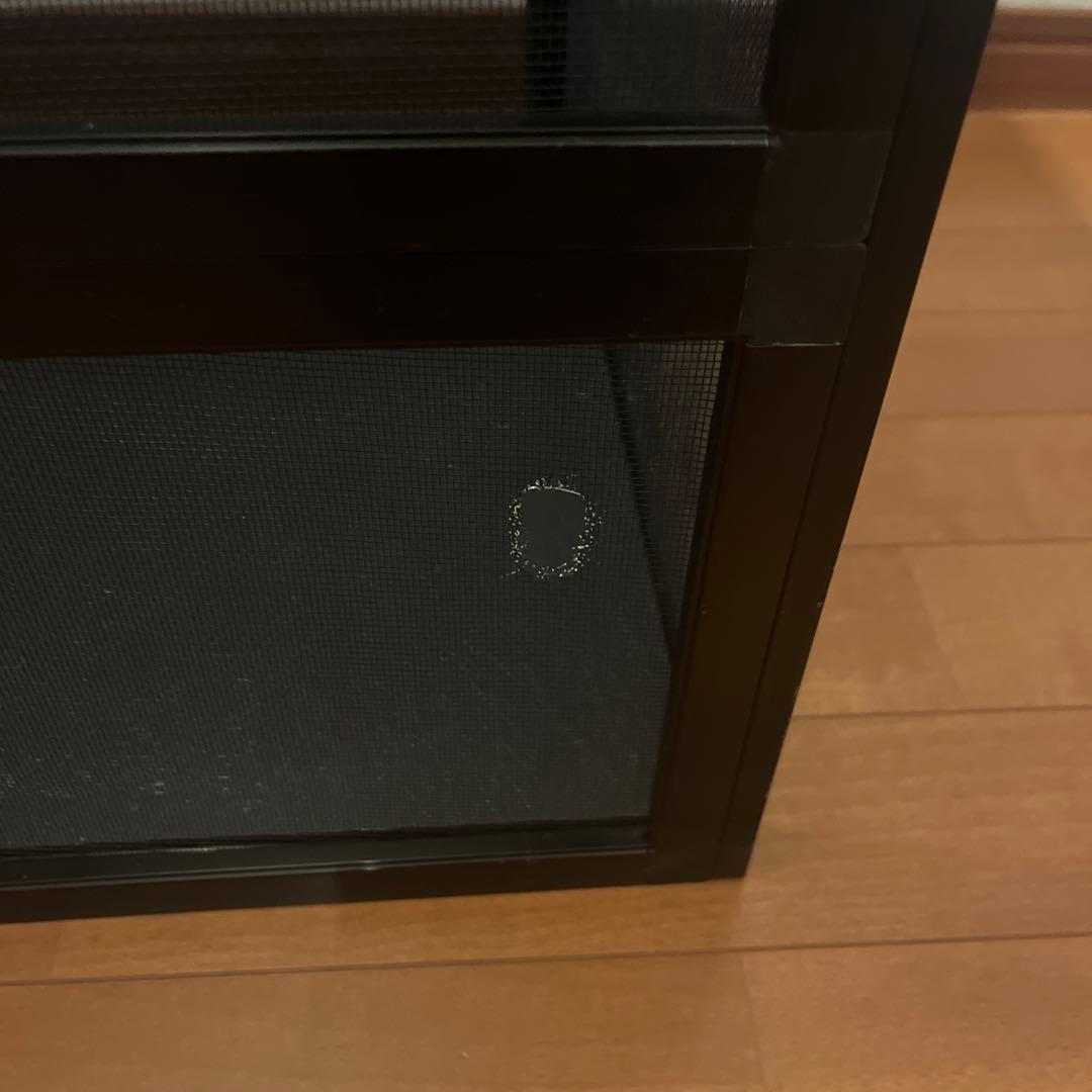 爬虫類　メッシュケージ