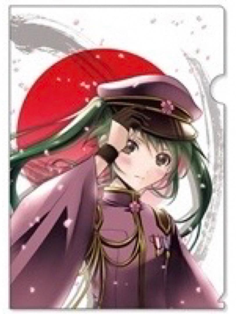 初音ミク クリアファイル