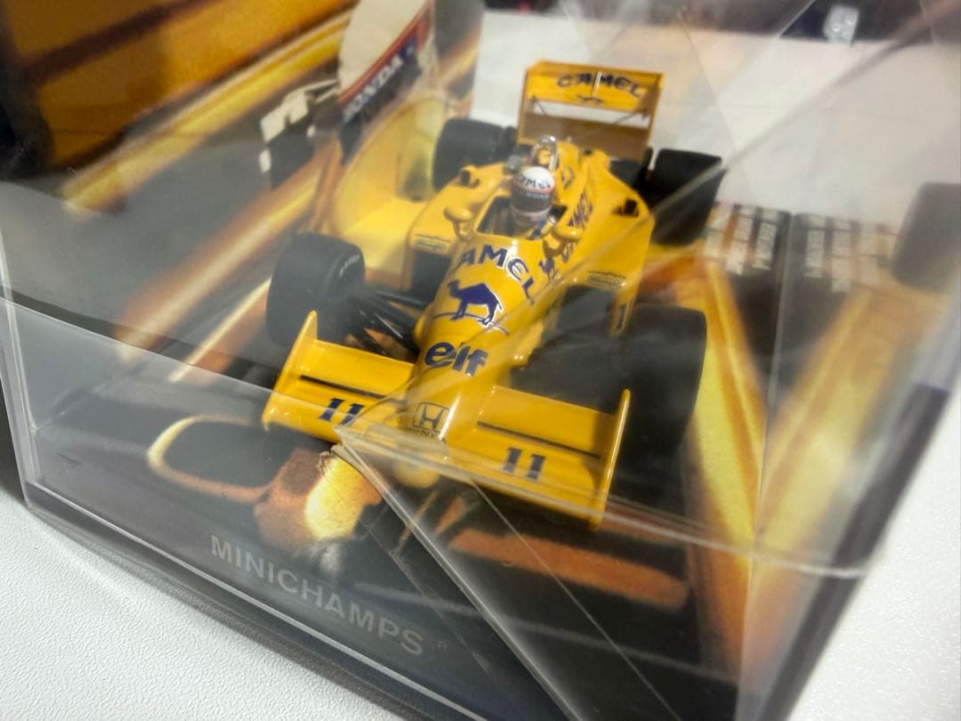 ミニチャンプス製 ロータス ホンダ 中嶋悟選手 日本GP 1/43スケールモデル