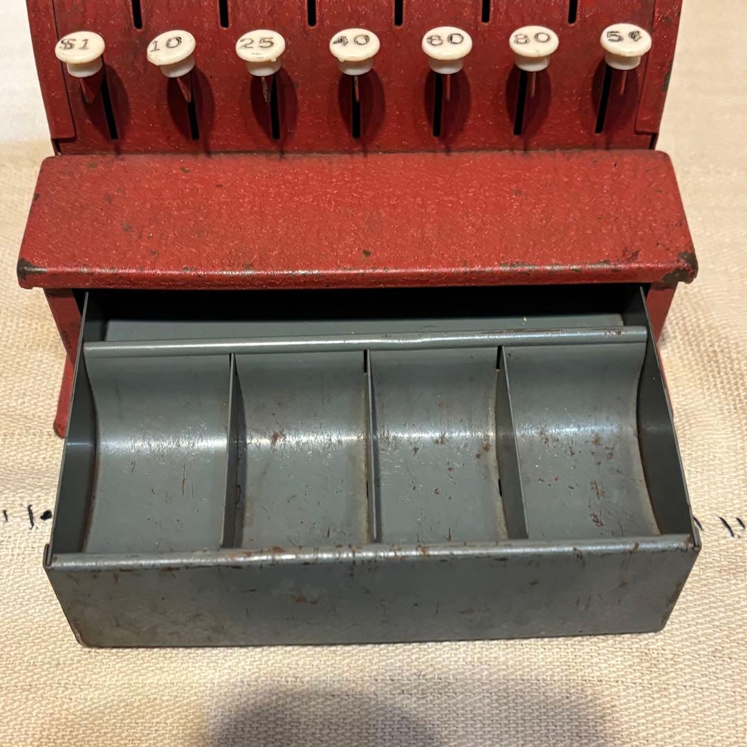 アンティーク雑貨 USA VINTAGE TOY REGISTER work!