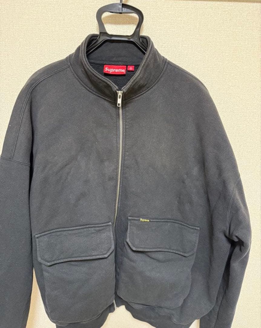Supreme Cargo Pocket Zip Up スウェット