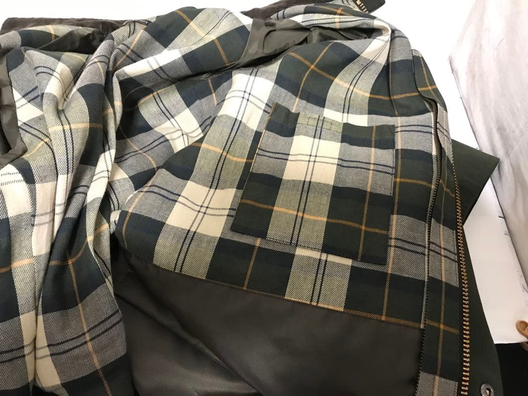 美品 Barbour（バブアー）× BEAMS F（ビームスF）別注